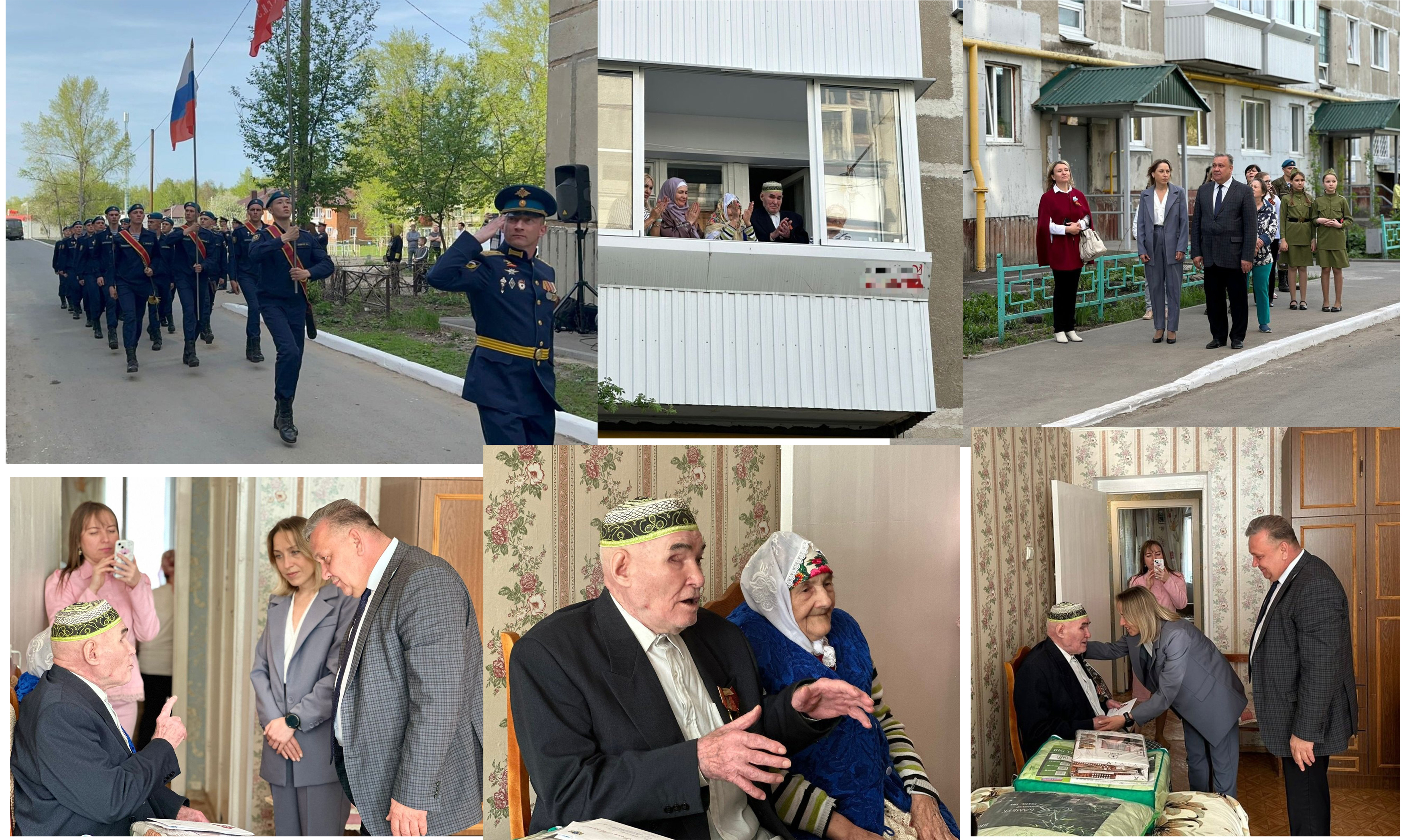 Патриотическая акция «Парад у дома ветерана» стартовала в Димитровграде