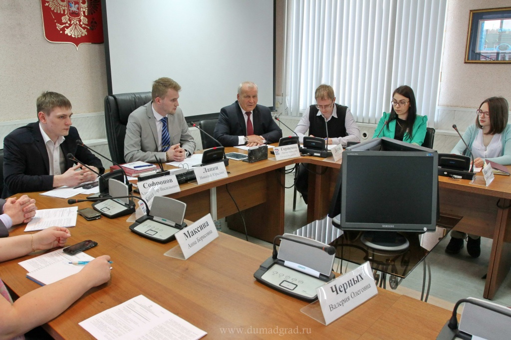 Депутаты Городской Думы приняли участие в заседании Молодёжного парламента города Димитровграда