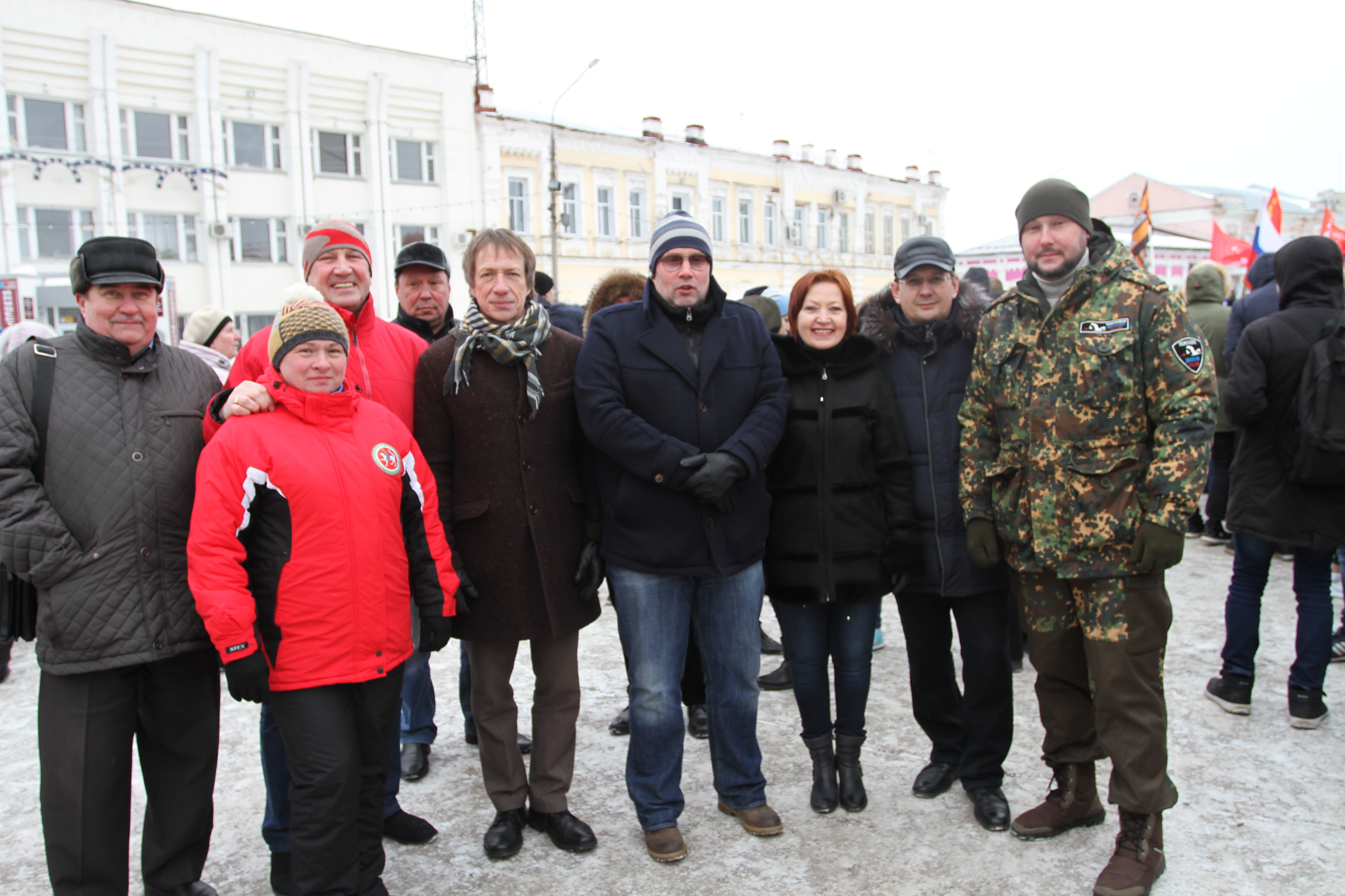 Депутаты Городской Думы приняли участие в митинге, посвящённом третьей годовщине присоединения Крыма к России